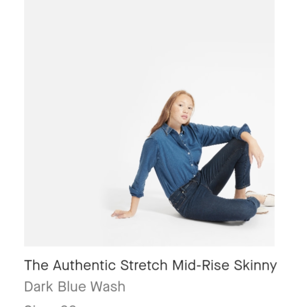 Everlane mid rise
